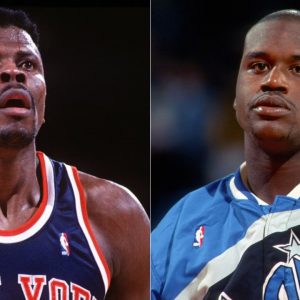 “I’m Gonna Bust You’re A**, Rookie”: Shaquille O’Neal Revealed How Patrick Ewing Disrespected him During Their First Encounter Ever
