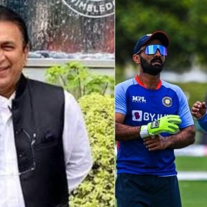 Sunil Gavaskar believes that both Rishabh Pant and Dinesh Karthik can find a place in India's World Cup playing 11 against Pakistan.