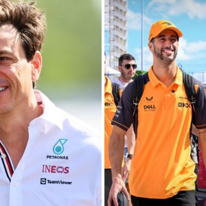 Mercedes boss Toto Wolff wears $45 Daniel Ricciardo merchandise