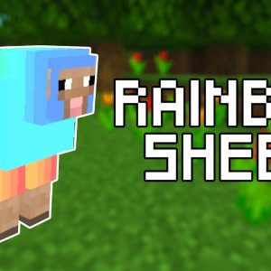 How to Make a Rainbow Sheep in Minecraft