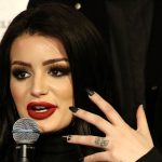 Saraya and Vince McMahon