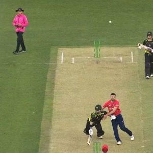 "Well, yeah, I did": Matthew Wade admits to pushing Mark Wood during controversial collision in Perth T20I