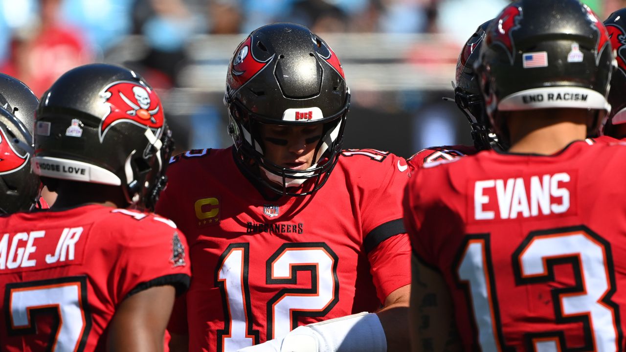 Mike Evans and Tom Brady