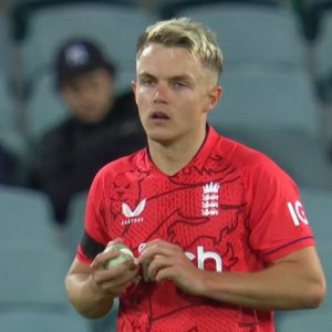 Why is Sam Curran not playing today's 3rd T20I between Australia and England in Canberra?