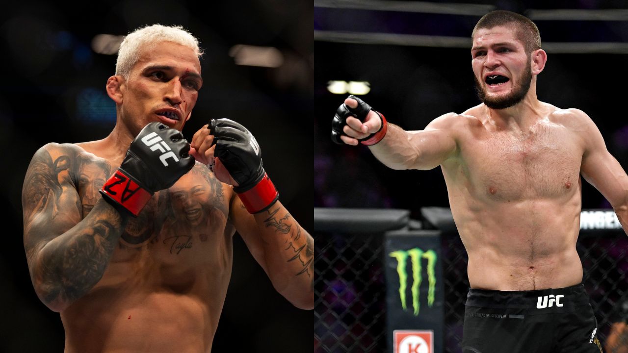 Khabib Nurmagomedov Charles Oliveira
