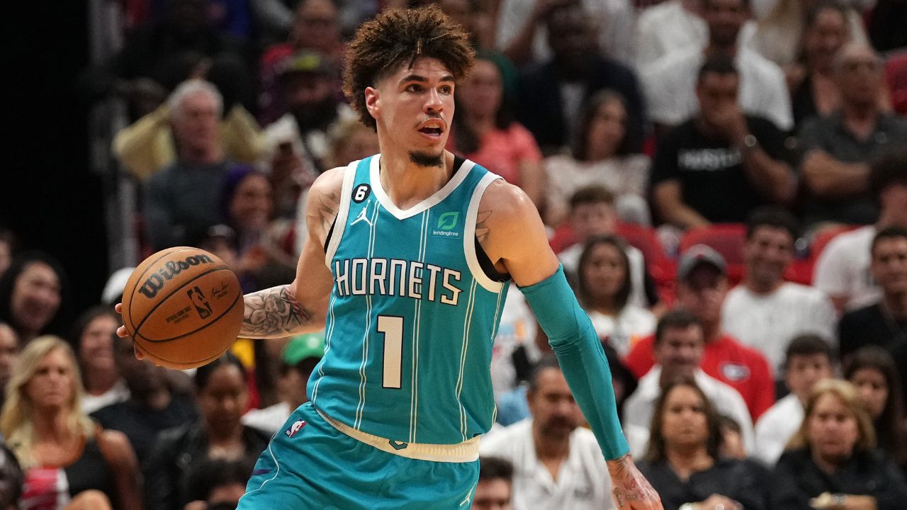 "Ball Don't Lie, Ni**a!": 6 ft 7" LaMelo Ball Hilarious Talks Trash To Cody Martin And Tyler Herro Upon Long-Awaited Return vs Heat