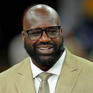 Shaquille O'Neal, who spent $350,000 to customize a Ferrari, was attacked with a Turkey on the NBA on TNT set