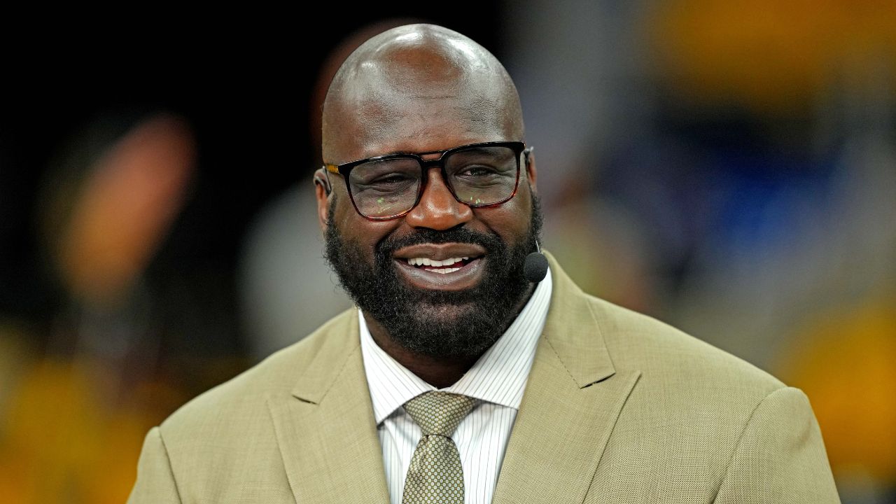 Shaquille O'Neal, who spent $350,000 to customize a Ferrari, was attacked with a Turkey on the NBA on TNT set