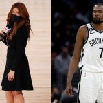 "I Swear Im Not That Short!": 5 ft 5" Rachel Nichols Posts Hilarious Picture With 6 ft 10" Kevin Durant After 31-Point Explosion