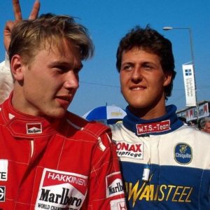 Michael Schumacher and Mika Hakkinen's decade long rivalry began at the 1990 Macau Grand Prix during their time in Formula Three