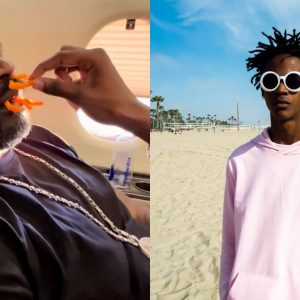 Shaquille O’Neal’s Multi-millionaire Son, Myles B O’Neal Tries Choking the 7 Footer With Cheetos In a Prank