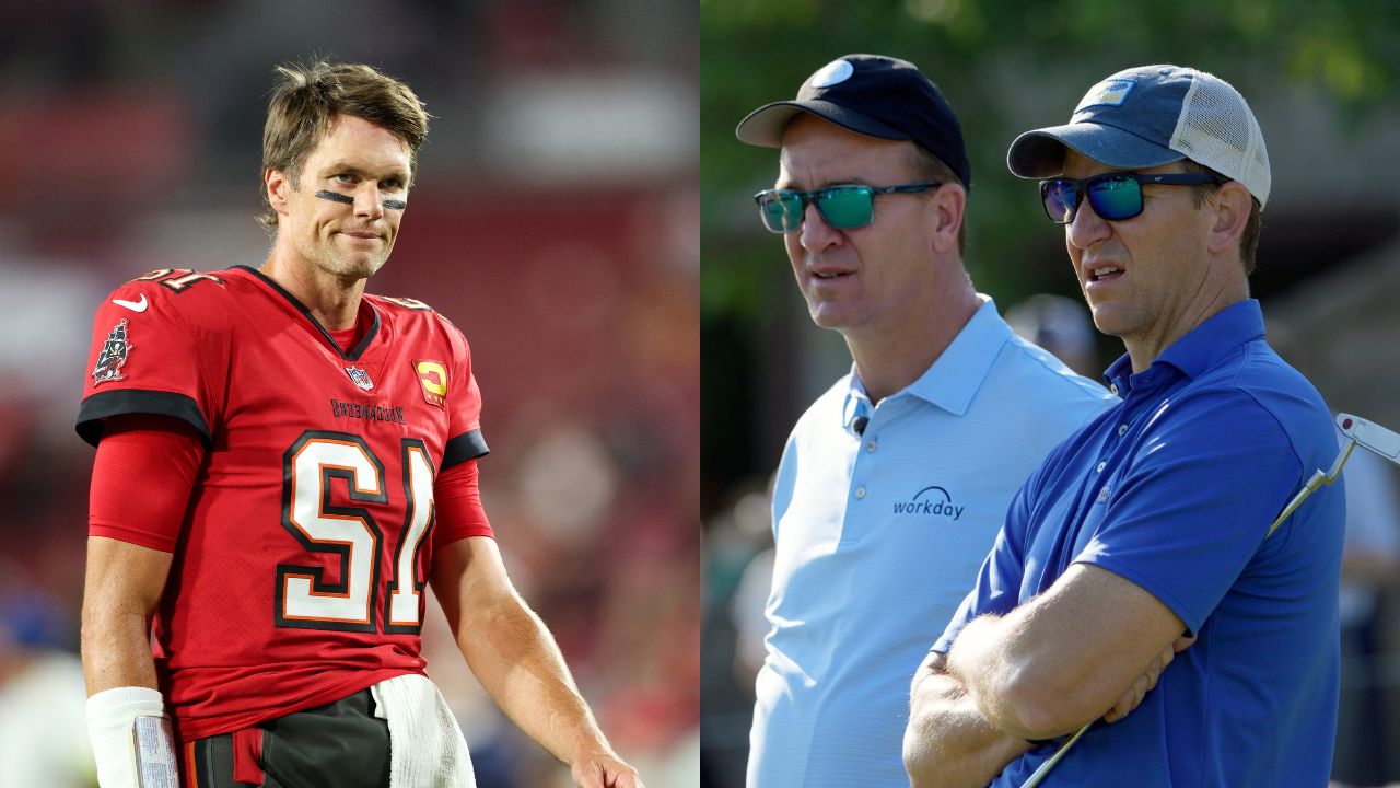 Tom Brady, Peyton Manning, Eli Manning