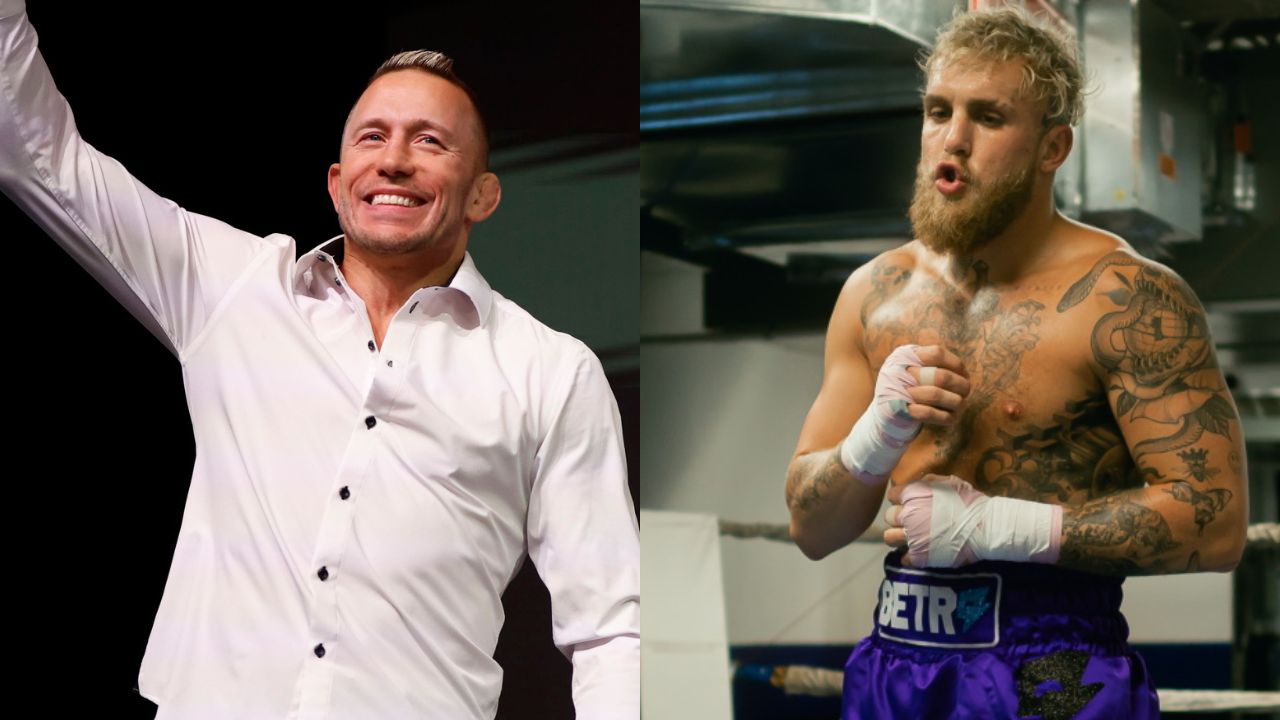 Jake Paul Georges St-Pierre