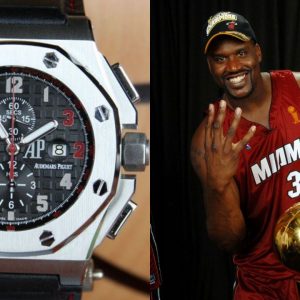 Accused of Using “fake jewels”, Shaquille O’Neal Received a "$37,250" Tribute From This $1.048 Billion Watchmaker