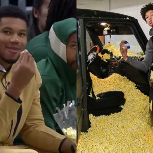 WATCH: Giannis Antetokounmpo Enjoying Popcorns More Than Any Adult You've Ever Seen