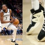 Kevin Durant Wears A Player Exclusive Signature Shoe That Pays Homage to the $2150 Virgil Abloh Designed Off White Presto - The Ten