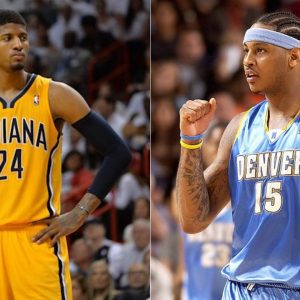 "Carmelo Anthony gave me everything too": When Paul George detailed how Melo bust his a** as a rookie