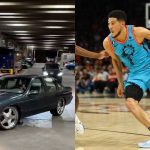 Devin Booker brings out a $22,500 classic car before Facing Anthony Davis and the Lakers