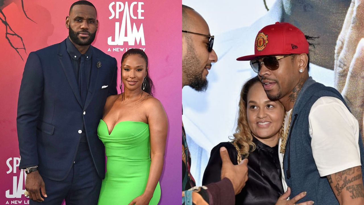 Allen Iverson's $3 Million Divorce From High School Sweetheart Puts LeBron James' Similar Situation With Savannah In The Spotlight