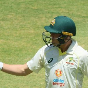 "It's her first day at the cricket": Marnus Labuschagne ecstatic to score Test century in front of wife Rebekah and daughter Hallie