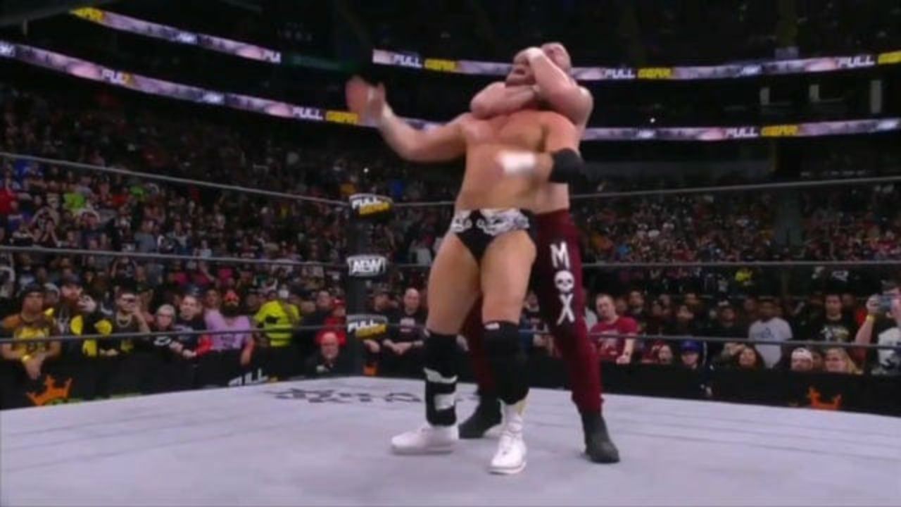 MJF Jon Moxley Full Gear