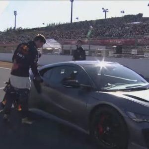 Red Bull ace Max Verstappen given $147,000 car by Honda during Thanks Day event in Japan