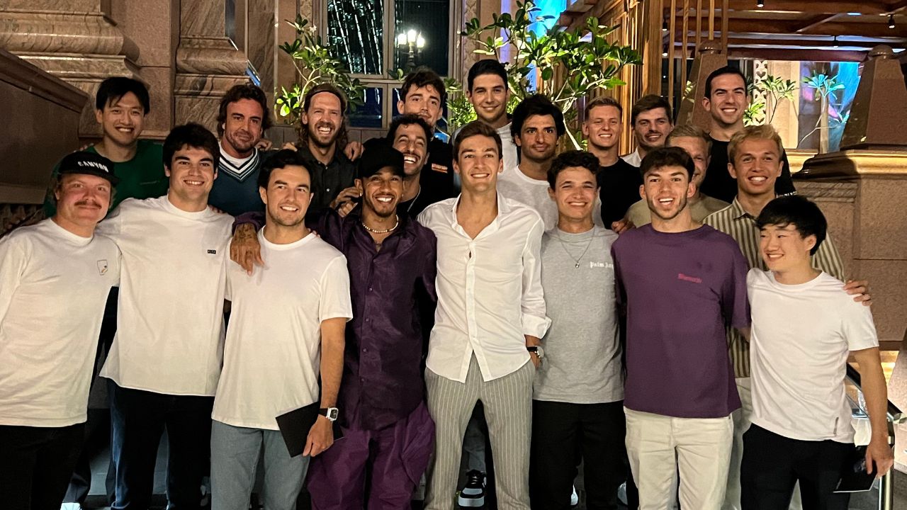 “What a load of rubbish”: Alex Albon clarifies Lewis Hamilton didn't pay $140,000 for Sebastian Vettel dinner