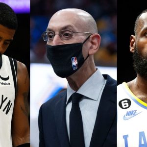 ‘Jewish’ Adam Silver Refused Commenting On LeBron James’s Defense Against Kyrie Irving Amid Antisemitism Debacle