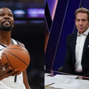 "Kevin Durant and Kyrie Irving Have Become the Ultimate Solo Act!": Skip Bayless Trashes 6ft 10" Nets Star About Latest Interview