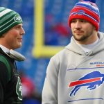 Zach Wilson and Josh Allen