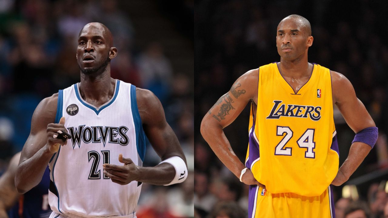 6ft 10" Kevin Garnett Once Called Kobe Bryant 'Grizzly Bear' Revealing Intriguing Reason Behind It