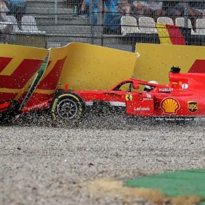 "That crash in 2018 was not a high point" - Sebastian Vettel names the lowest moment of his Ferrari career