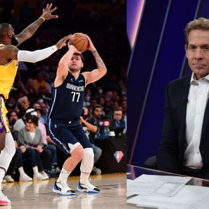 "Luka Doncic Hit a LeBron James-esque Shot Clock 3!": Skip Bayless Compares Mavericks Star to Billionaire 'King'