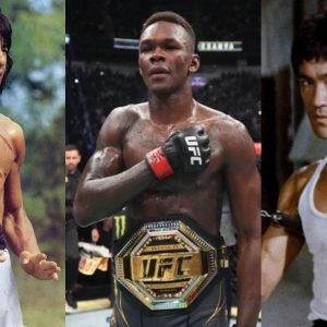 Israel Adesanya Jackie Chan