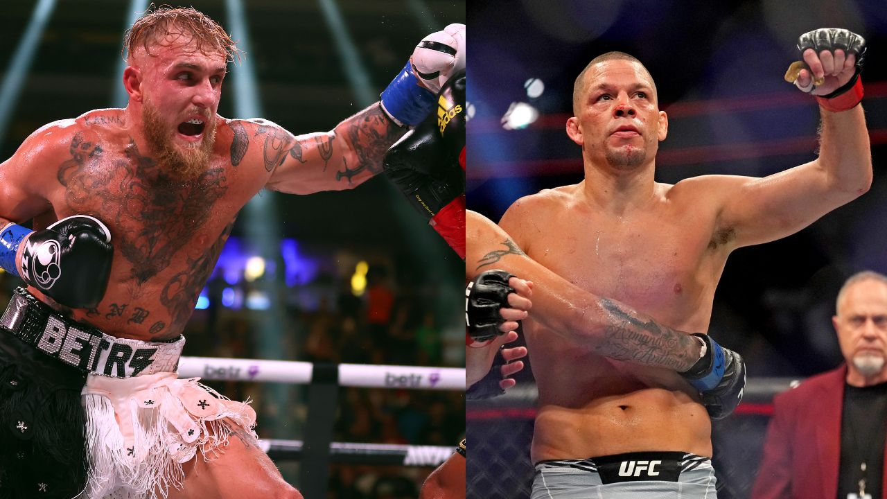 Nate Diaz Jake Paul