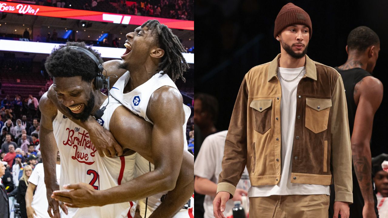 7 Foot Joel Embiid Scored More Points In 1 Game Than Ben Simmons Did The Entire 2022-23 NBA Season