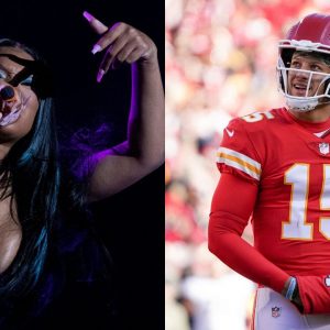 Megan Thee Stallion and Patrick Mahomes