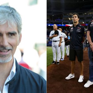 Former F1 champion slams co-host for suggesting Max Verstappen should have backed off against Charles Leclerc