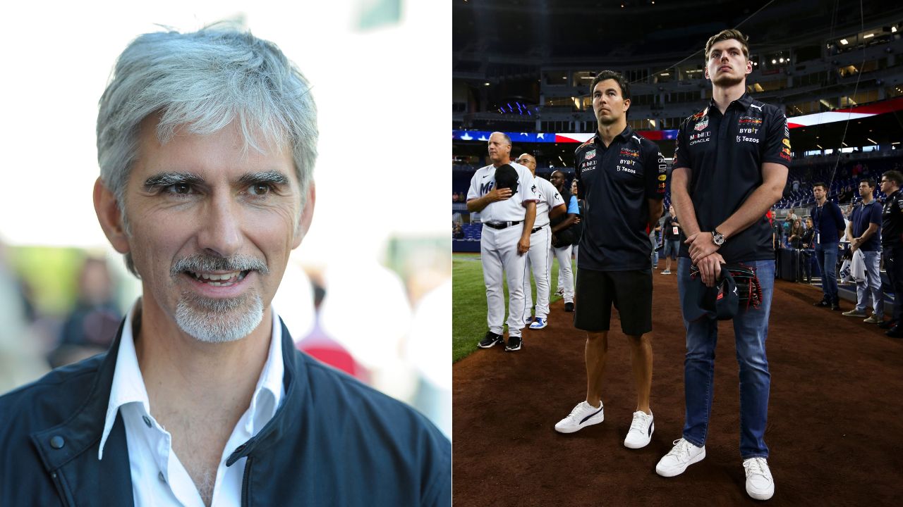 Former F1 champion slams co-host for suggesting Max Verstappen should have backed off against Charles Leclerc