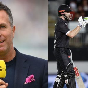 "They are a dated ODI team": Michael Vaughan slams India in response to Wasim Jaffer tweet on losing 1st Auckland ODI vs New Zealand