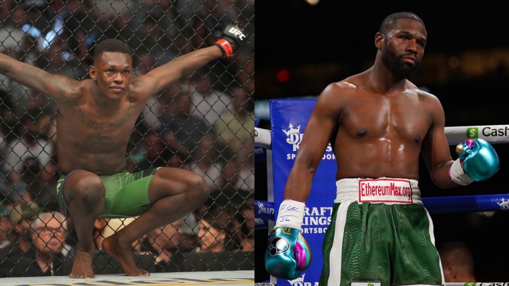 Israel Adesanya Floyd Mayweather