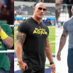 The Rock John Cena Dave Batista