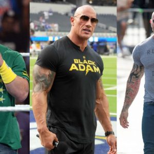 The Rock John Cena Dave Batista