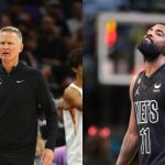 "Think Before You Throw Stuff Out There!": Steve Kerr Addresses Kyrie Irving's Comments That Led to Suspension
