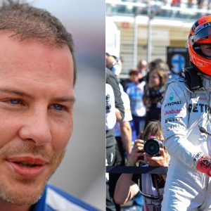 When Michael Schumacher embraced Jacques Villeneuve's championship win at a bar following their 1997 season finale