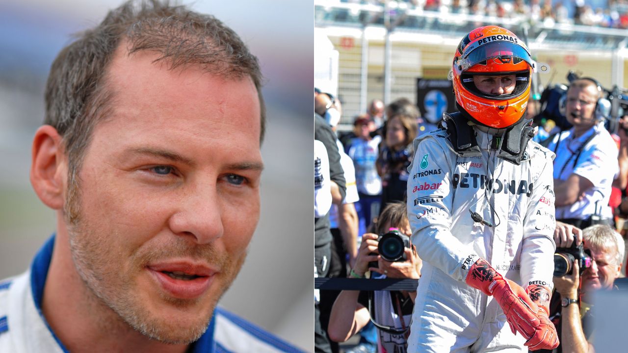 When Michael Schumacher embraced Jacques Villeneuve's championship win at a bar following their 1997 season finale