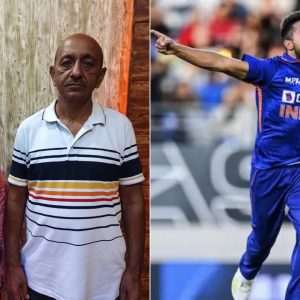 Umran Malik father and mother: Umran Malik family rejoices as Jammu and Kashmir pacer picks maiden ODI wicket on debut vs New Zealand