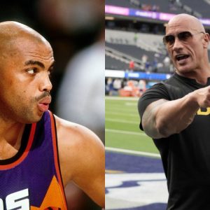 Having Gained 20 Pounds In 48 Hours, 250lb Charles Barkley Hilariously Claimed To Be Dwyane Johnson's Stunt Double