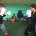 Islam Makhachev Khabib Nurmagomedov sparring