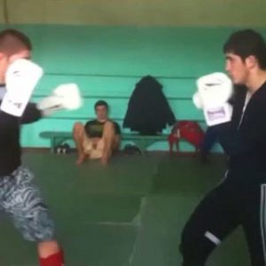 Islam Makhachev Khabib Nurmagomedov sparring